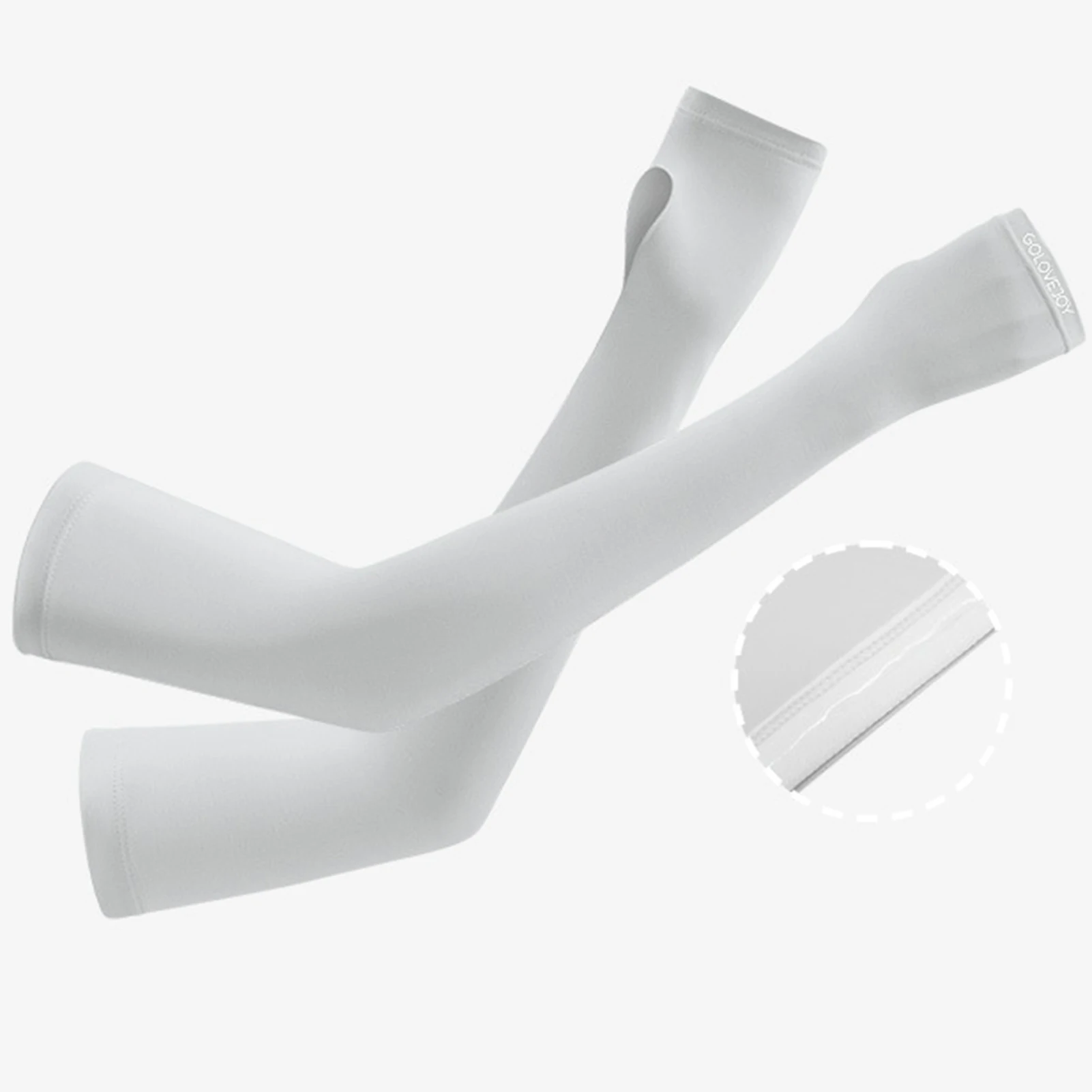 Summer Cooling Arm Sleeves Cover Breathable Compression Athletic Sports Sleeves for Cycling Riding Golfing