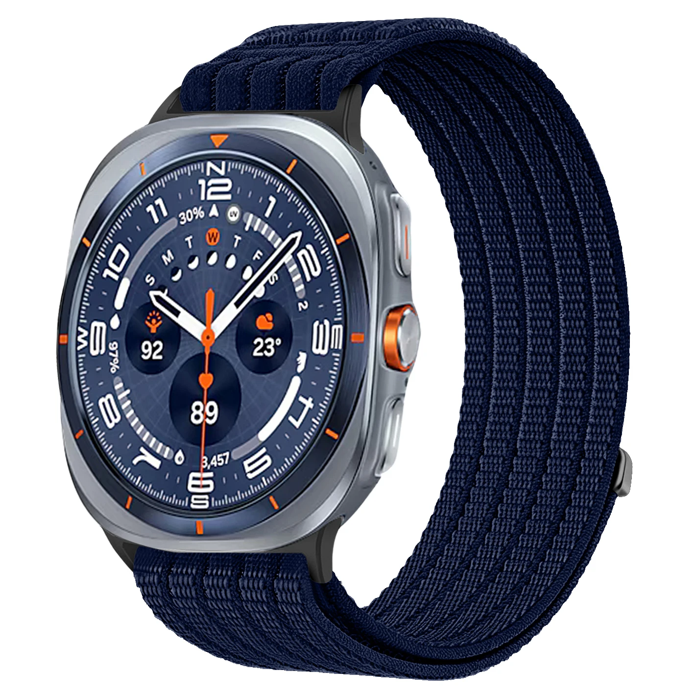 Nylon Loop Sport Band - Soft Adjustable Replacement Strap