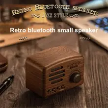 

Prince Mini Bluetooth-Compatible Speaker With FM Radio Vintage Portable Outdoor Wireless Full-range Speaker Support TF Card