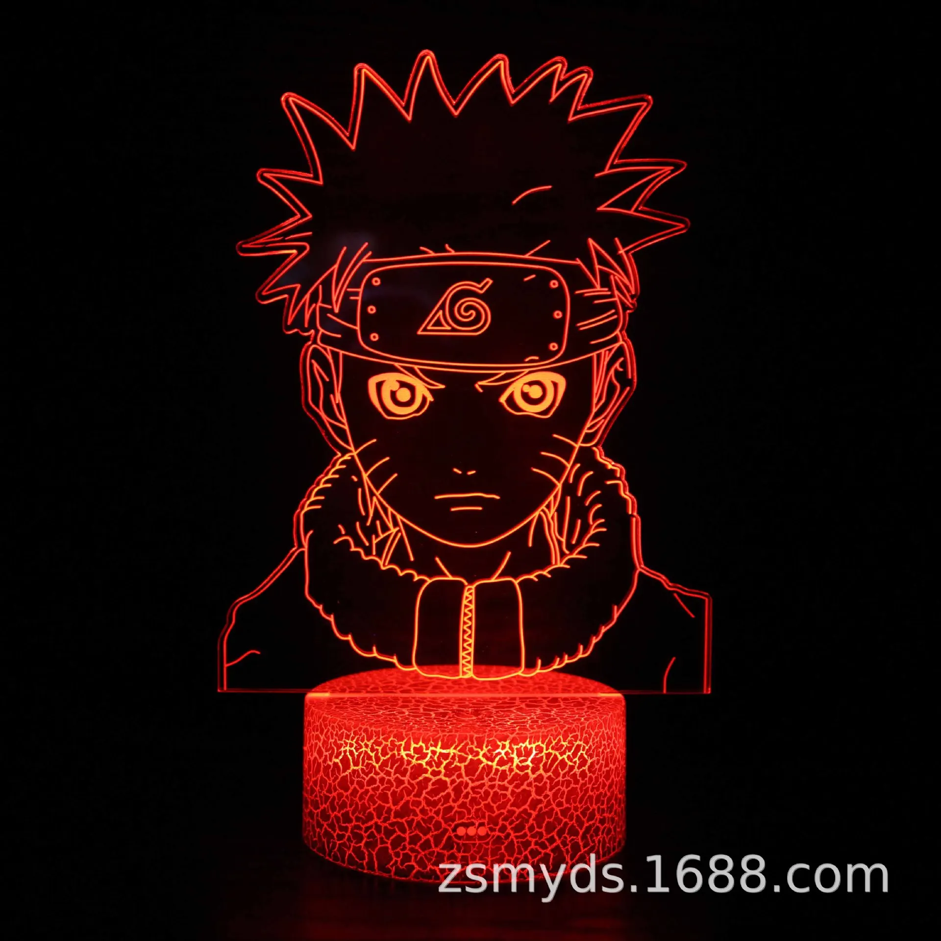 

Naruto Uzumaki Naruto Wave Sasuke 3D Night Light Modeling Lamp LED Visual Stereo Lamp USB Desk Lamp Holiday Gift
