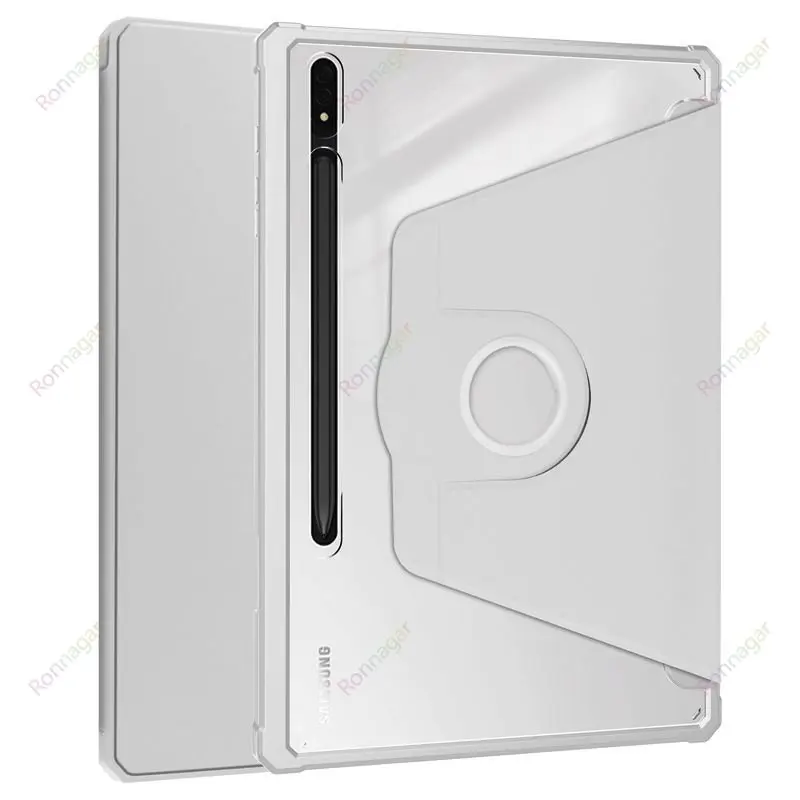 Capa Funda para Samsung Galaxy Tab s8 Plus s7 fe 124 s8 s9 11 2023 com Suporte para Lápis 2023 360 ° - Imagem 5