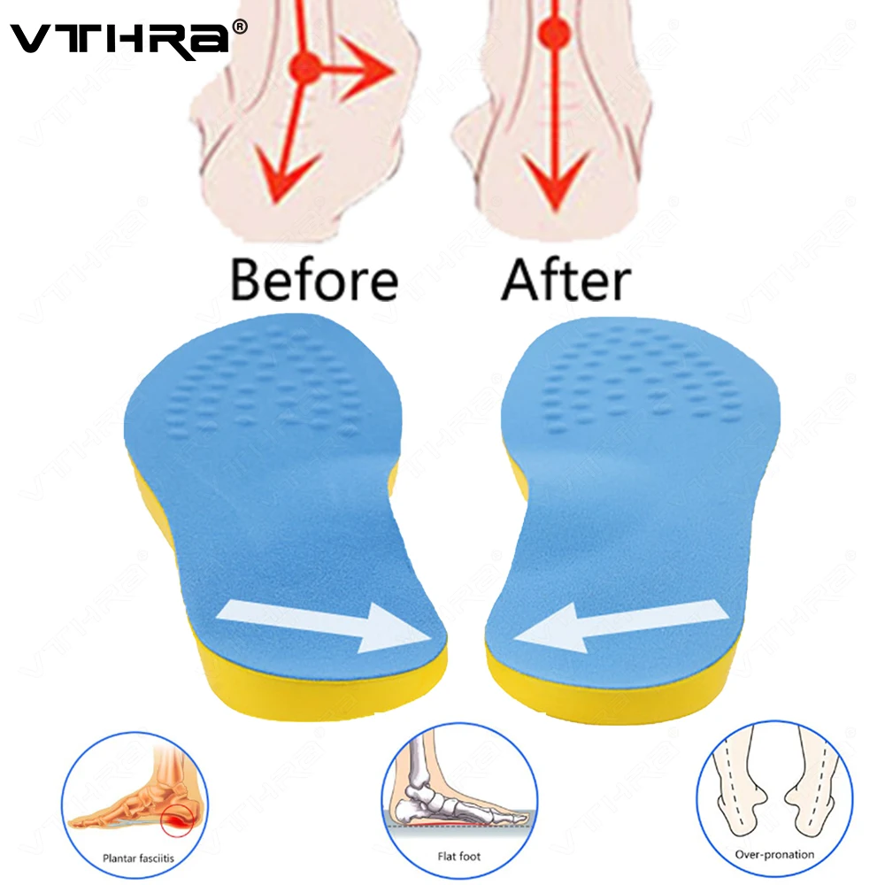 

Orthotics XO Legs Shoes Insoles for Women Man Flat Foot Arch Support Insole Outer Eight Foot Orthotic Correct Shoe Pads Cushion