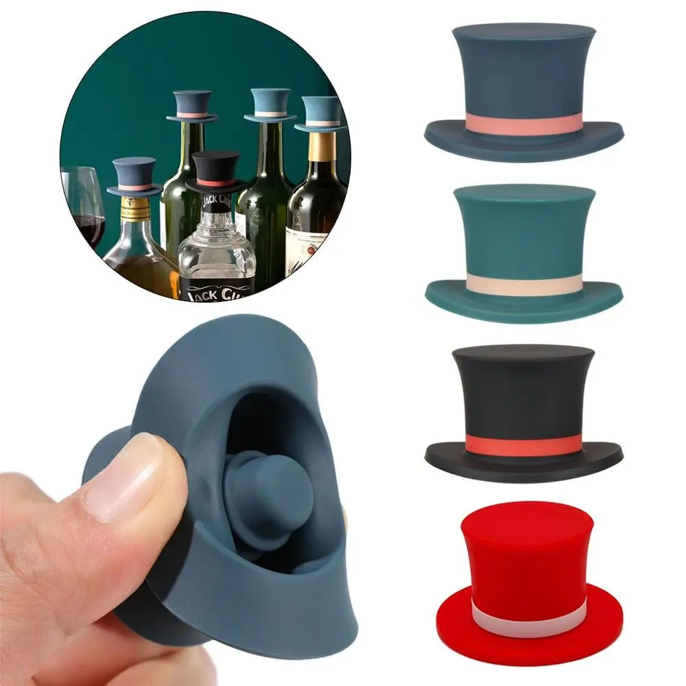 Silicone Wine Stoppers Reusable Vacuum Sealer Plug