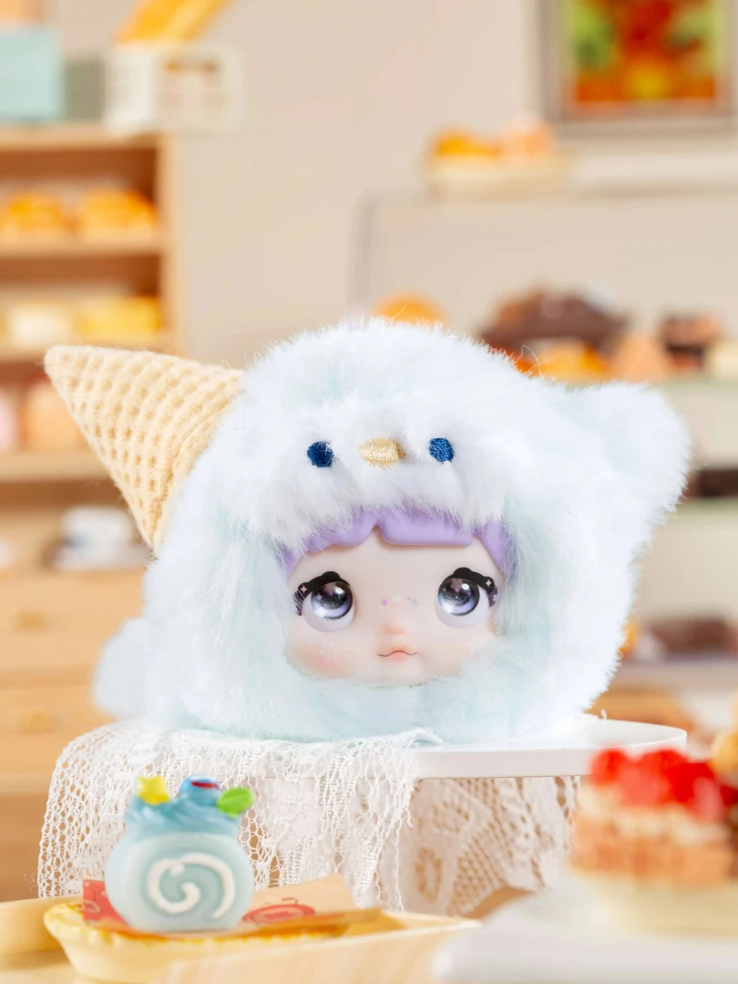 New-Hot Hitoy Sure Fun Nommi Sweetness 100% Series Cute Vinyl Plush Ornaments Trendy Blind Box Toys Decorative Bag Pendant Gift