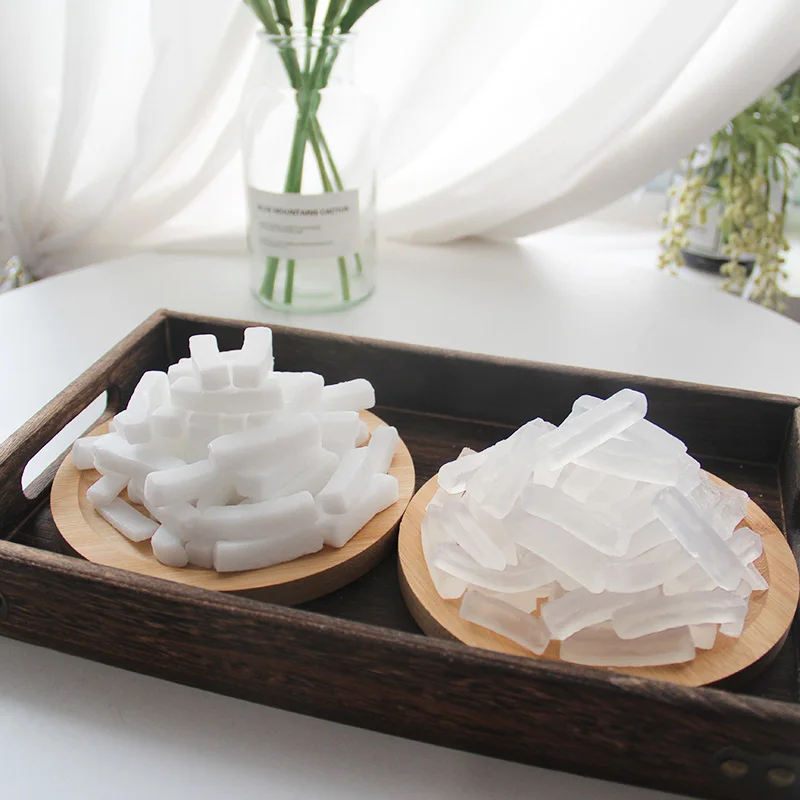 250g Soap Base for Soap Making Handmade Diy Coconut Oil Plant Material Cleanse The Face Transparent White Base