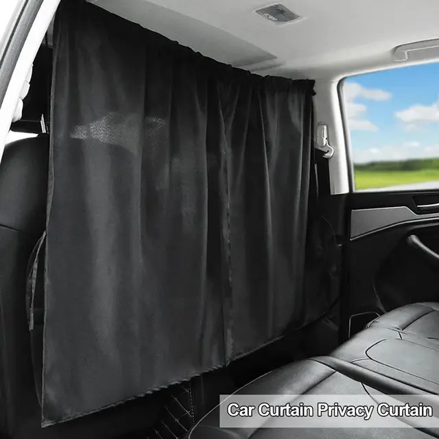 Car Isolation Curtain Sealed Taxi Cab Partition Protection And