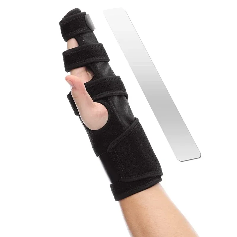 

Регулируемый фиксатор для пальцев для мужчин и женщин, обезболивающая защита рук, при повреждении суставов и растяжениях