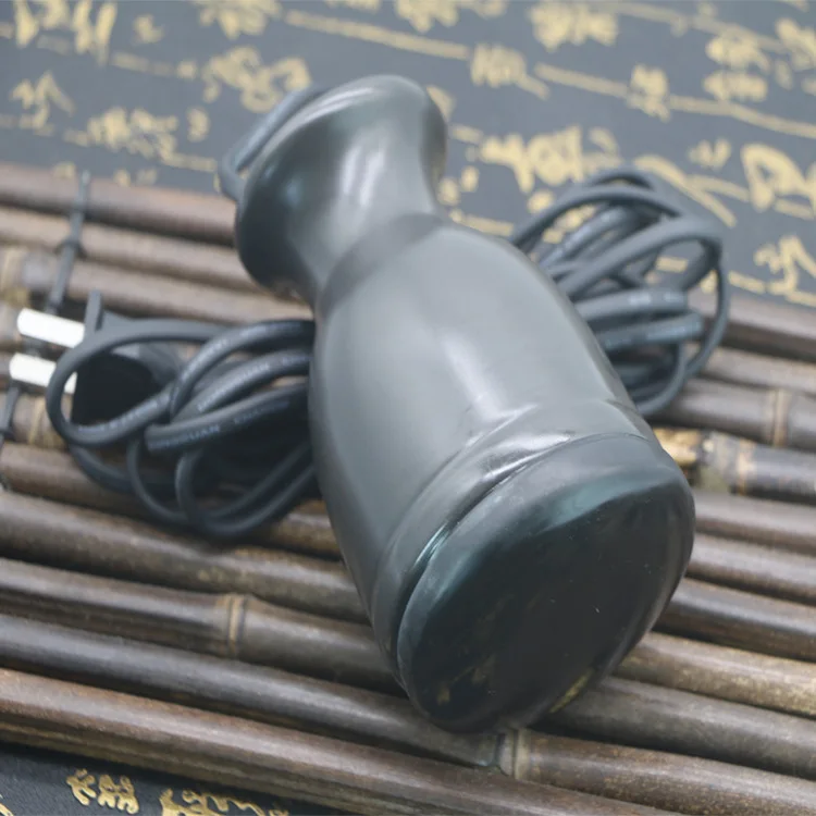 Ceramic moxibustion meridian scrapping han jiu pot heating temperature moxibustion tool magnetic therapy meridian energy meter