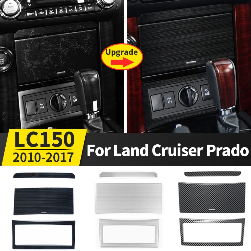 

For 2010-2017 Toyota Land Cruiser Prado 150 Interior Decorative Modification Accessories Central Gearbox Panel Lc150 Fj150