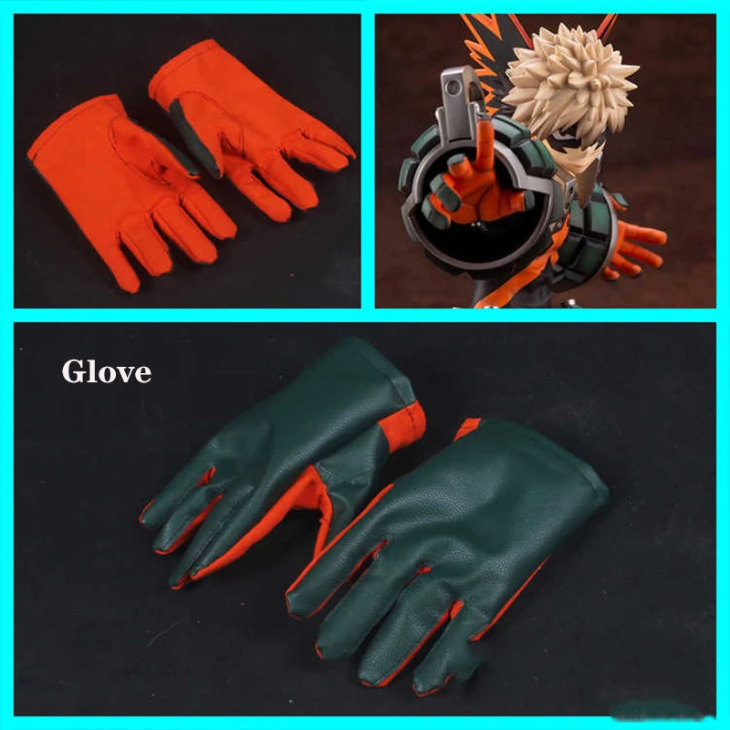 Midoriya Izuku Deku Bakugou Katsuki Cosplay Gloves Armor Masks Headwear Halloween Costume Accessories ﻿