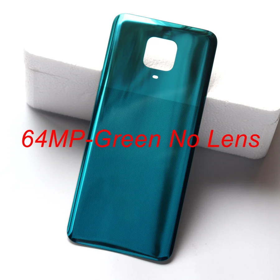 phone frame photo Back Glass Cover for Xiaomi Redmi Note 9 Pro 9S Battery Cover Rear Housing Door Glass Panel Case for Redmi Note 9S Battery Cover transparent phone frame Housings & Frames