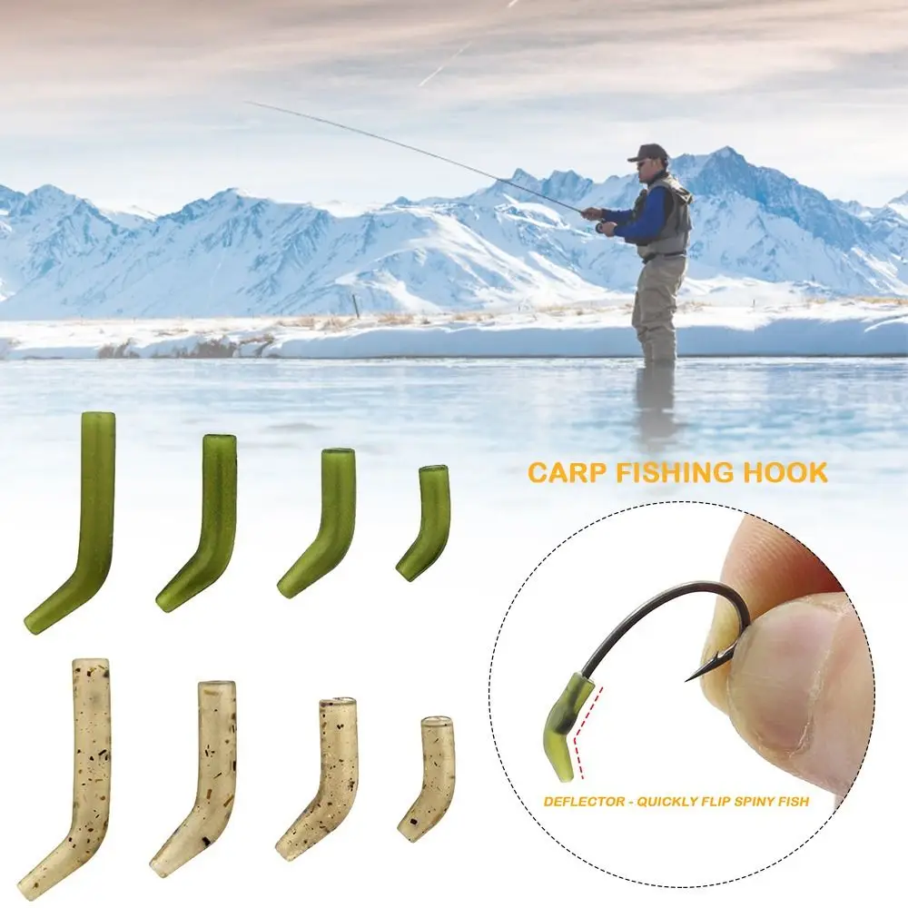 30pcs Kickers Hook Carp Fishing Hook Aligners Sleeve Hook Line Aligners Fishing Tackle Accessories Terminal Tackle