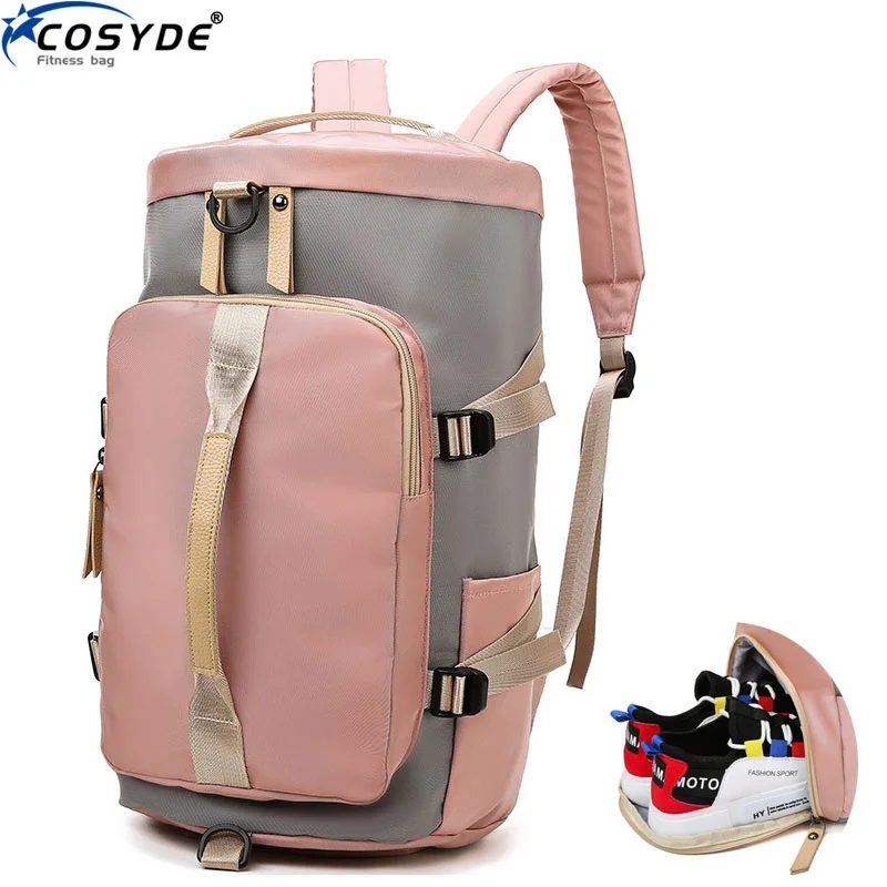 Women Gym Bag Backpack Fitness Bags For Shoes Outdoor Shoulder Gymtas