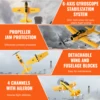 VEVOR RC Plane 2.4G 4CH Remote Control Airplane with 6-Axis Gyro Stabilizer Aircraft Toy RC Glider for Kids Beginners Boys Gifts 4