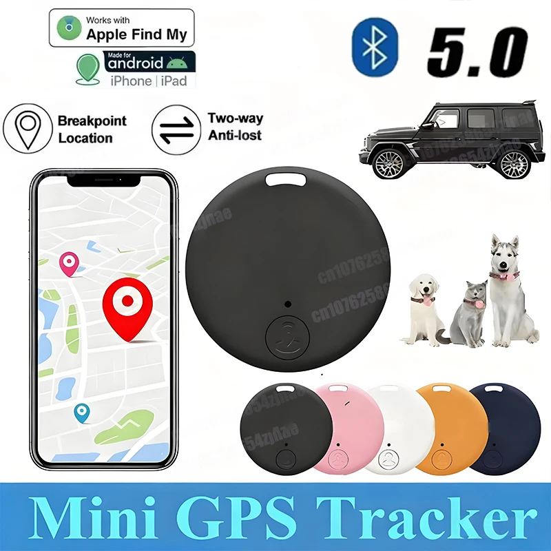 Compact Bluetooth 5.0 Anti-Lost GPS Tracker Smart Finder Accessory