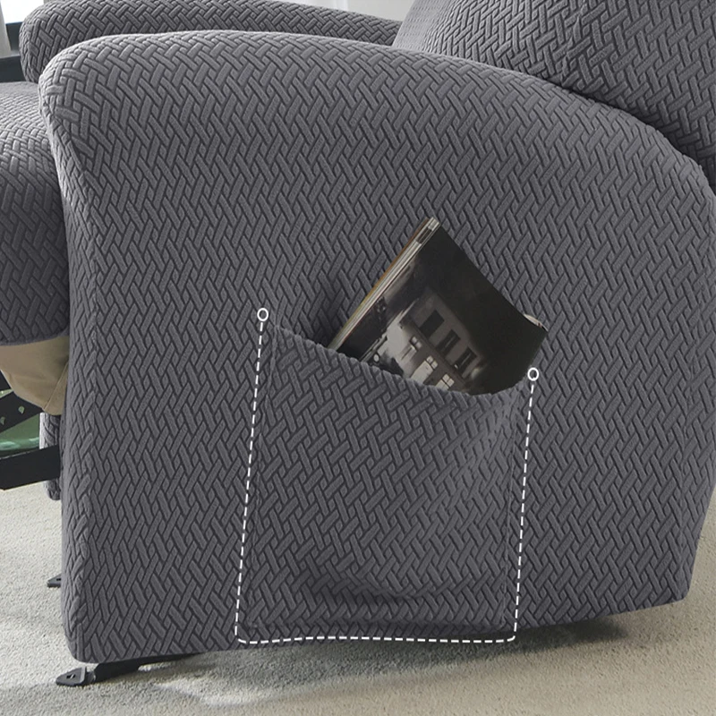 Description Picture 5 of itemRecliner Sofa Covers Elastic Armchair Case Sofa Cover 1 Seater Anti-Dust Non-Slip Lazy Boy Cover Stretch Universal Seat Cover