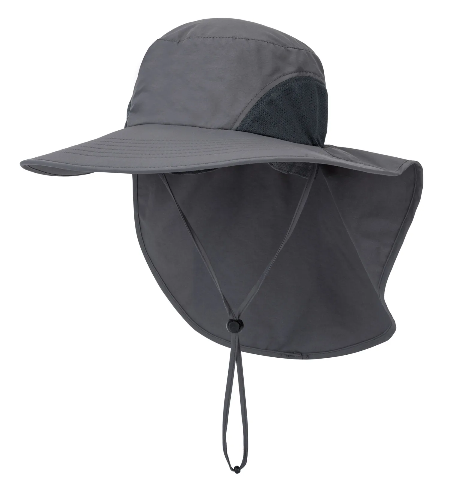 Connectyle Men Women Outdoor Large Brim Fishing Sun Hat with Neck