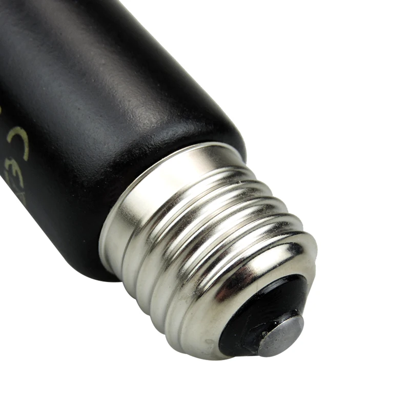 Reptile Heating Lamp Bulb Ceramic Emitter Infrared Black Pet Heating Light for Reptile Animals Heater Brooder Chocadeira Heate reptile heating lamp,reptile light bulb,reptile lamp bulb,poultry heating bulb,heating lamp bulb