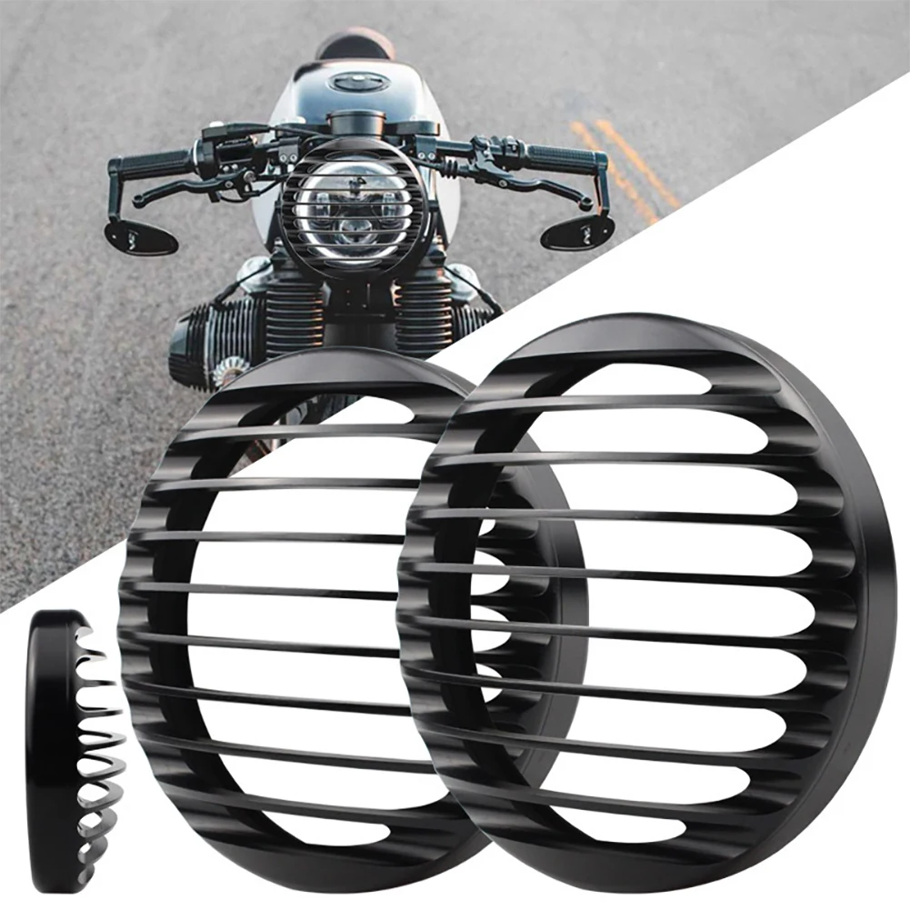 

Motorcycle Headlight Grill Cover Xl1200 Xl883 Aluminum Alloy Fence Lampshade Headlight Housing Modified Parts