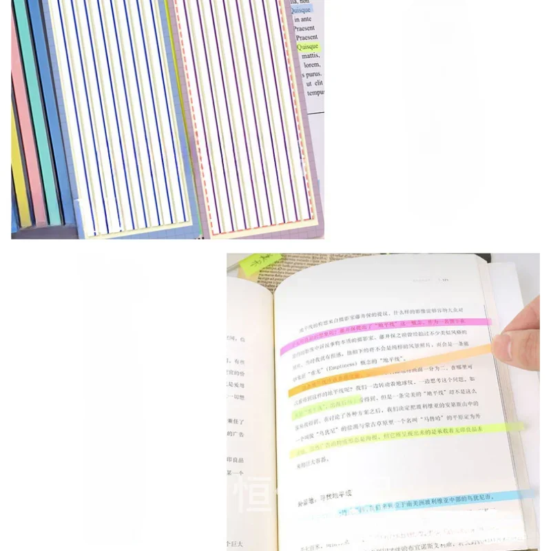 Pelsone Notes Waterproof Transparent Index Tabs 3
