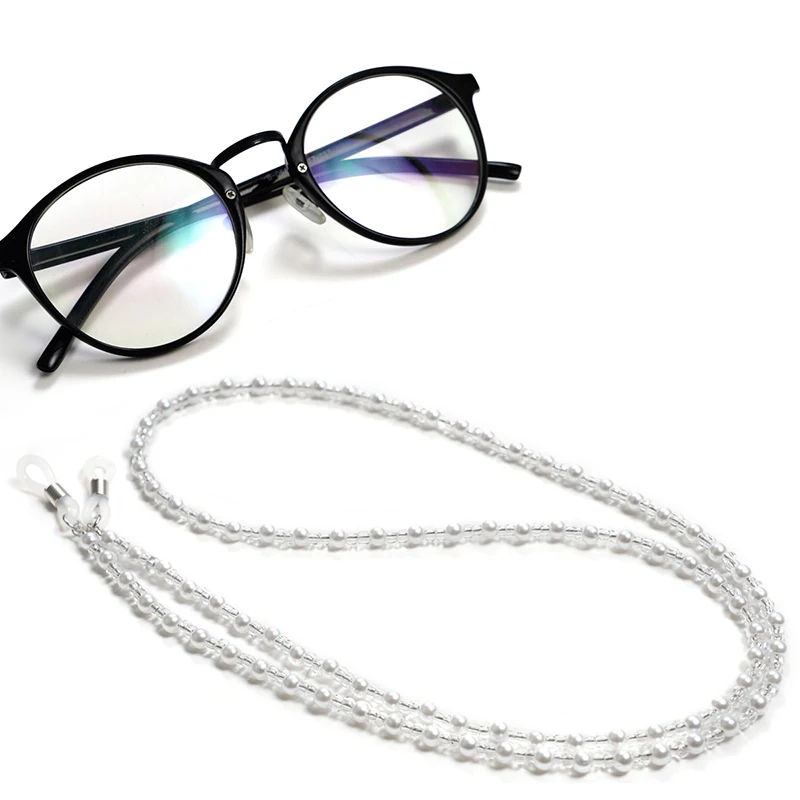 

1PC Fashion Beaded Glasses Chain Acrylic Beads Presbyopic Glasses Mask Hanging Rope Neutral Glasses Chain Anti-lost Accessories