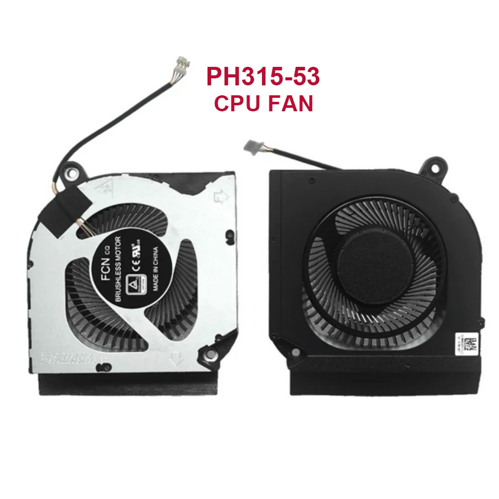 Cpu Gpu Ventiladores de Refrigeração para Jogos de Computador Refrigerador para Laptop Acer Predator Helios 300 Ph31552 dc 5v Pin Dc28000qef0