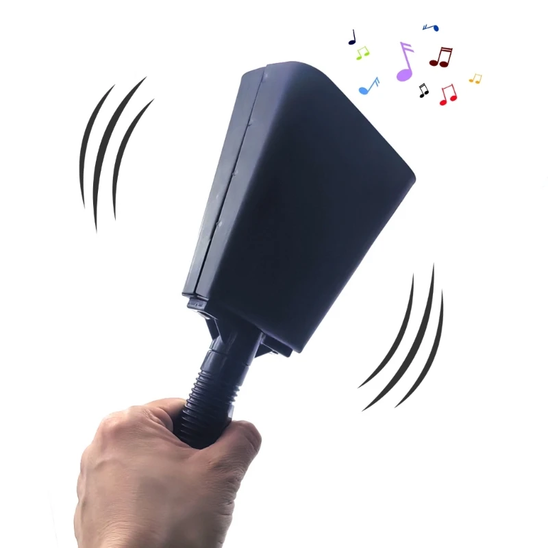 

Ручной генератор шума коровьих колокольчиков с ручкой, школьные звонки для спортивных мероприятий