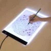 LED Photocopying Table Drawing Board Children Light Transmitting Copying Table Brightness Adjustable Night Light Notepad 1