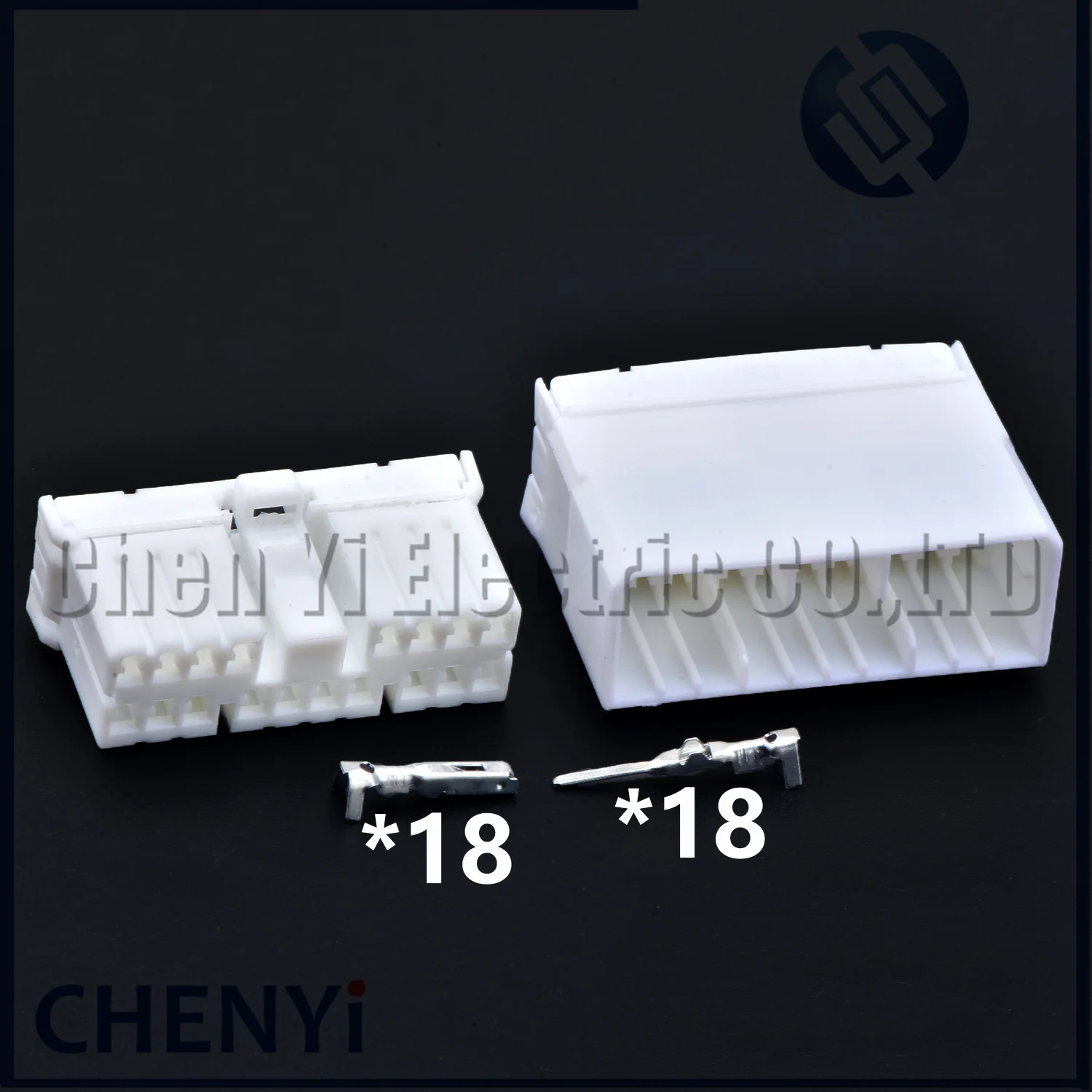 18 Pin Automotive Connector MP3 CD player Radio Socket Central control box body module control box plug 174935-1 173853-1