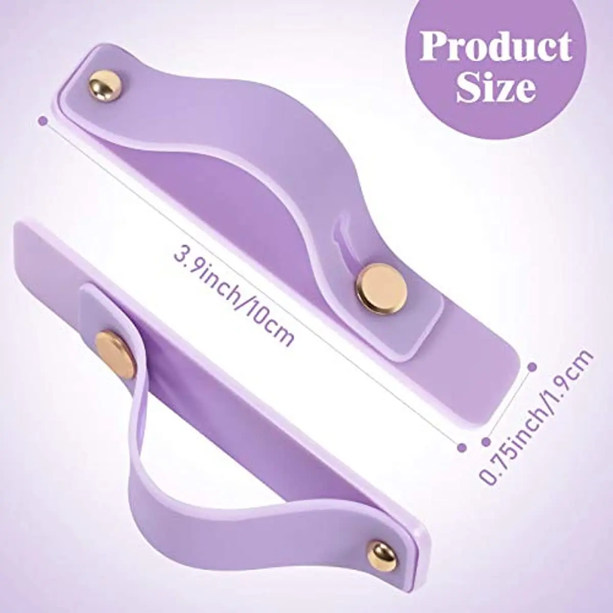 15 Pieces Phone Grip Strap Finger Loop for Cell Phone Case Phone Finger Holder Assorted Color Silicone Stretch Phone Grip Stand