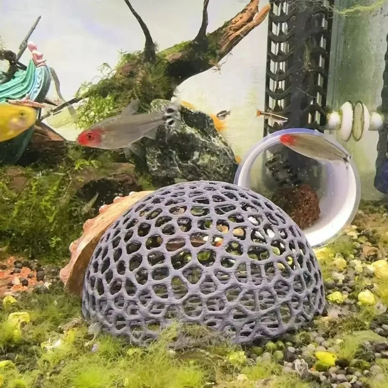 KyeeaDIY Aquarium Decoratie Thematische Ornamenten Onderzeeër Visbekken Hars Grot Ornamenten Betta Cichlid Aquarium Accessoires Landschapsarchitectuur Rock Cave Decoratie Vis Shrimp Verbergen