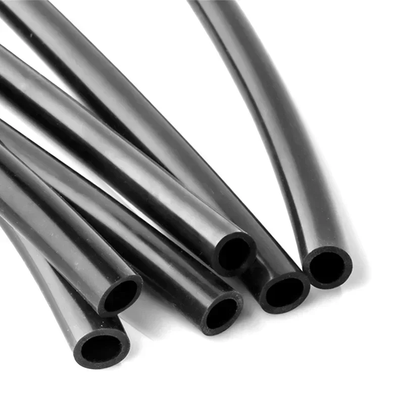 1M ID 10 ~ 50mm Zwarte Siliconen Buis Flexibele Luchtpomp Slang Aquarium Zachte Rubberen Slang Hoogwaardige Hittebestendige Hot Melt Gas Pipe-16x21,1m
