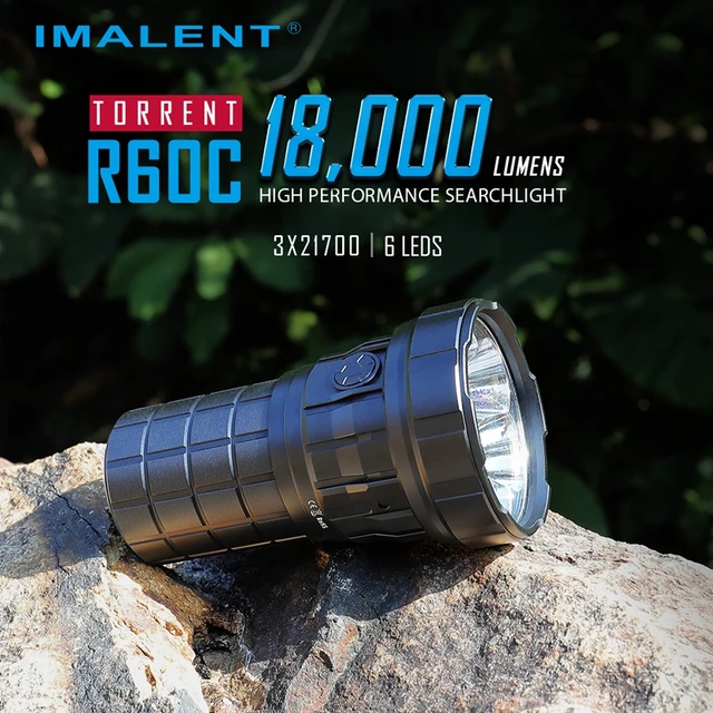 IMALENT SR32 120000 Lumens 2080m 32pcs LEDS Searching Flashlight