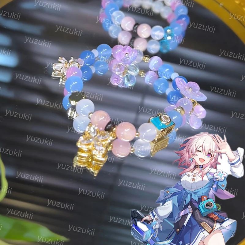 

Браслеты ручной работы для косплея из аниме «хонкай: звезда»