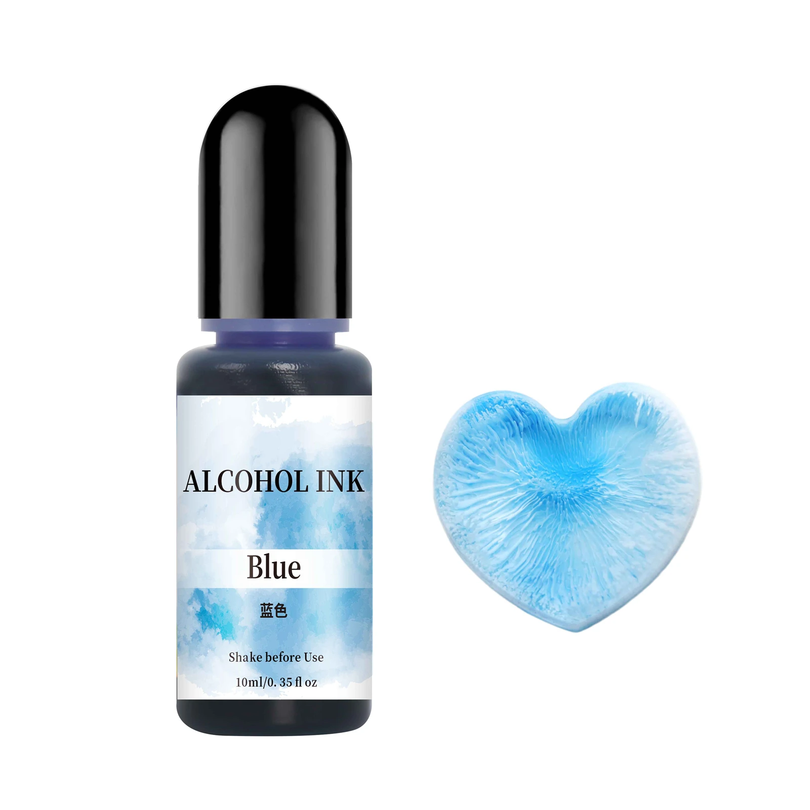 Art Ink Alcohol Resin Pigment Liquid Colorant Dye Ink Diffusion For Epoxy Resin DIY Jewelry Making Liquid Dye 28Color 10ml epoxy resin pigment