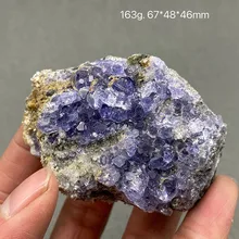 

100% Natural blue Purple fluorite cluster mineral specimens Gem level Stones and crystals