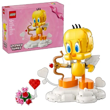 LEGO® 40824 Sweetheart Tweety Bird Building Toy Valentine’s Gift for Kids Aged 12 Years and Up 412 Pieces