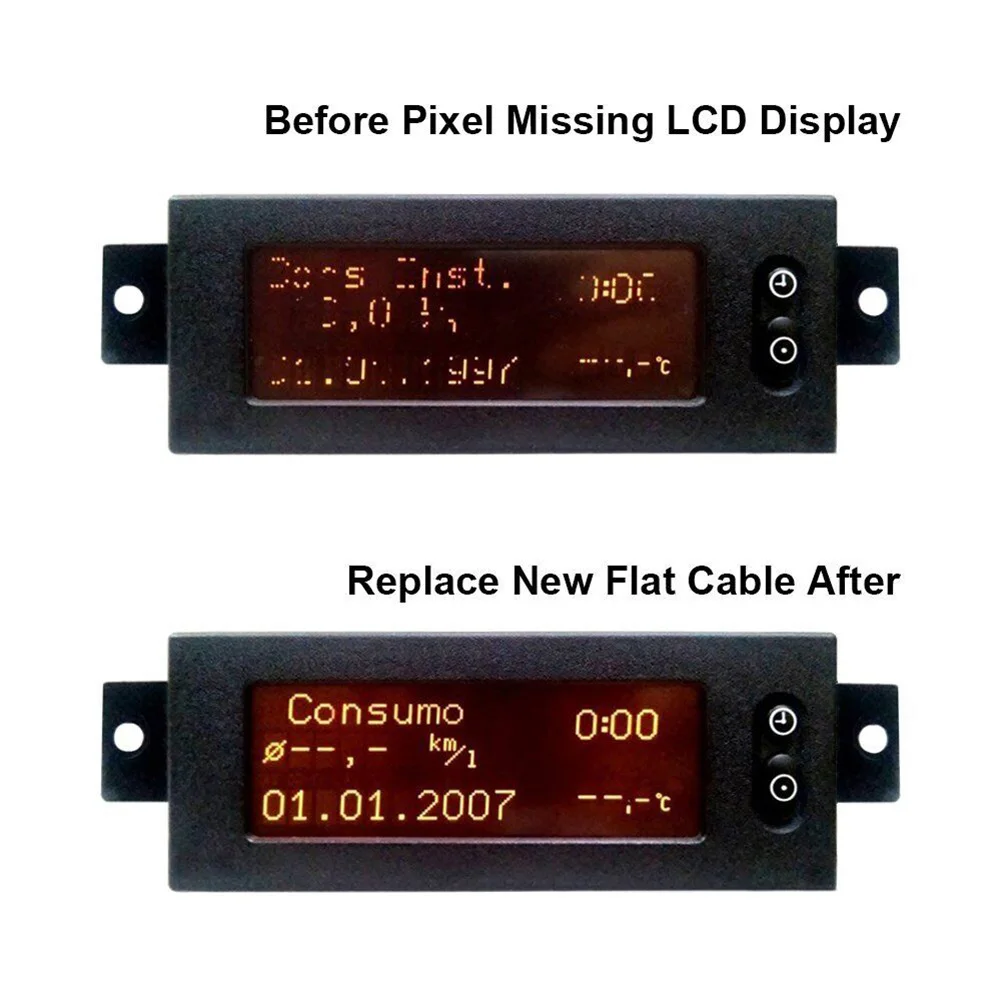 LCD Display Ribbon Cable 1pc Easy Installation For Opel ASTRA Info Display For Opel Astra G H 024461677 24461517 1023552 car lcd ribbon cable
