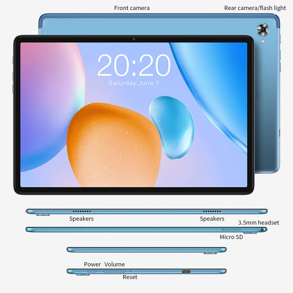 Teclast P30S tablet, 10.1 inch, Android 12, 1280x800 IPS