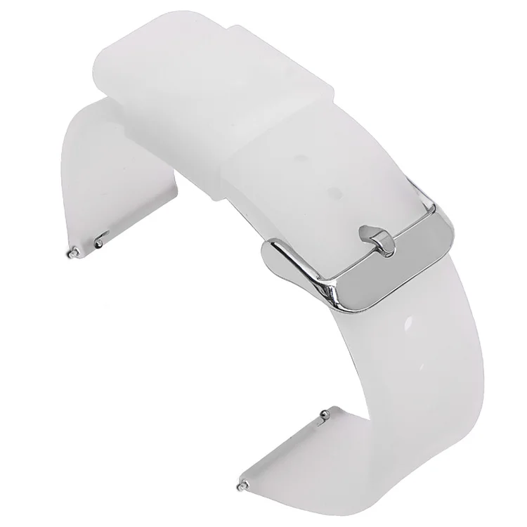 Universal Quick Release Waterproof Silicone Watch Band - Soft Rubber Replacement Bracelet (Various Sizes)