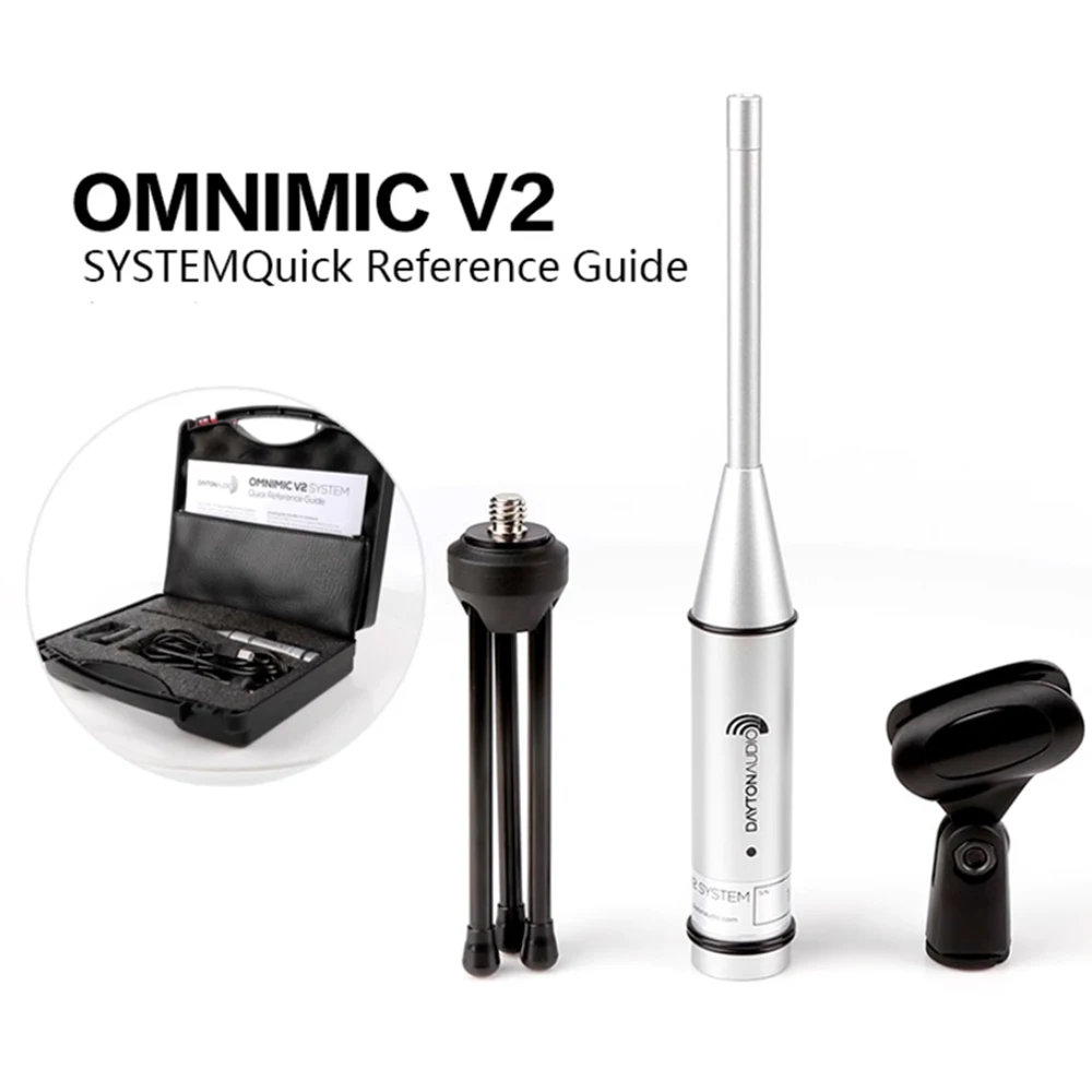 DAYTON Test Microphone Microphone Acoustic Audio Tester Test System OmniMic V2 Microphone