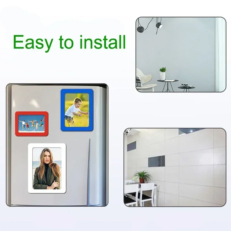 25 Tele Magnetiche 7,5x7,5cm - Superficie Per Pittura Da Appendere Su Frigorifero O Lavagne - Foto 5