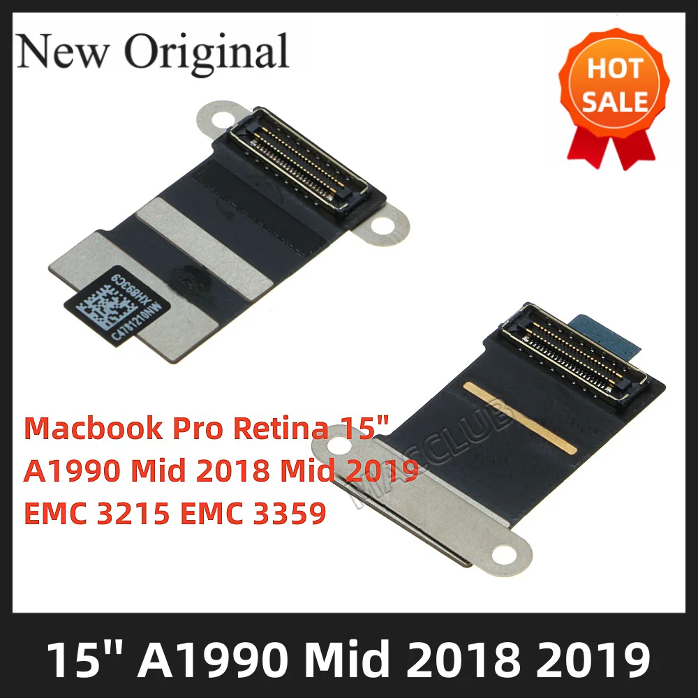 

A1990 LCD LVDs кабель экрана дисплея гибкий кабель для MacBook Retina A1990 Mid 2018 Mid 2019 EMC 3215 3359 LCD кабель LVDS