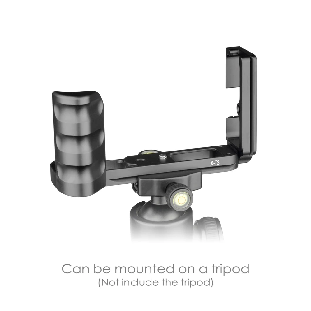 Metal Hand Grip XT3 Aluminum Alloy Quick Release Plate L-Bracket for fuJIfilm XT3 Camera