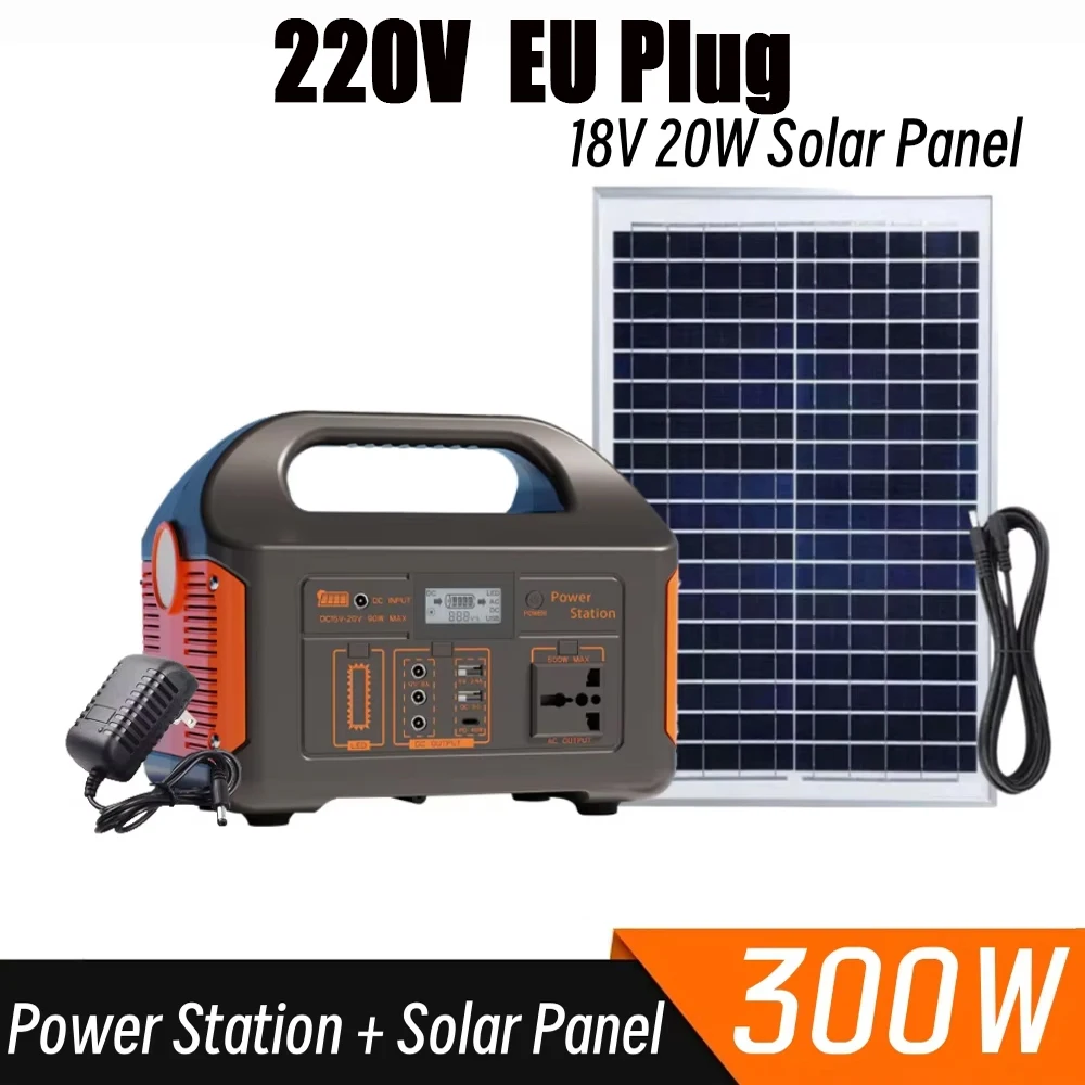 300W Panel-EU Plug
