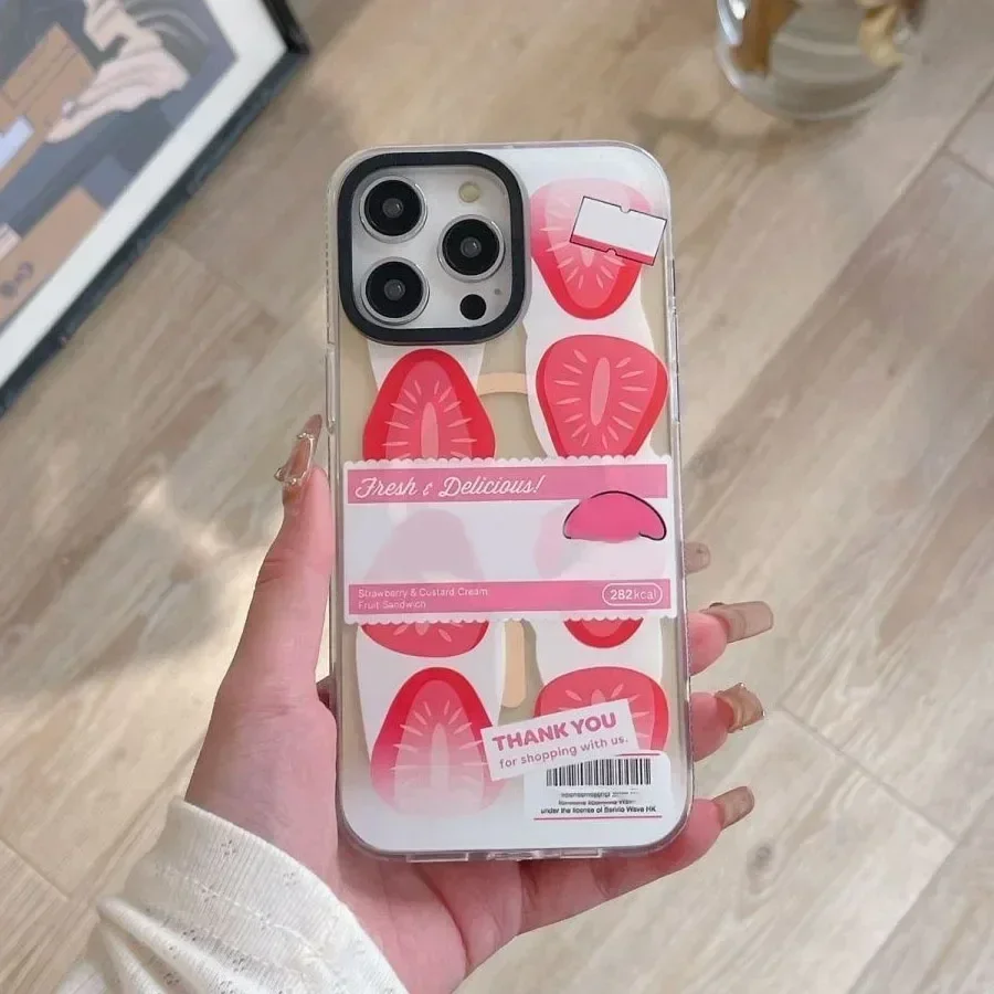 Transparent Border New Rabbit iPhone 13 14 15 Pro Max Case - Protective iPhone Case with MagSafe