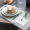 Napkin Holder for Tables, Napkin Holders for Kitchen, Modern Stainless Steel Dinner Flat Paper Napkin Tray 6.7 x 6.5 Inch 5