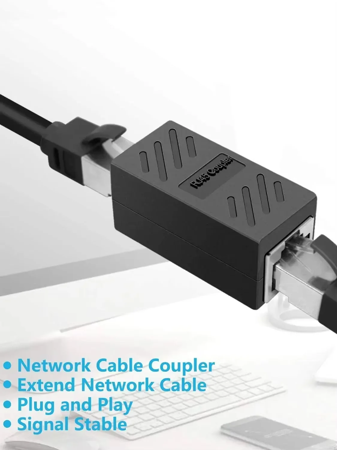 ethernet coupler Ethernet Cable Extender RJ45 cat 5 cat 6 cat6a Coupler Extender Connector Ethernet Coupler Female to Female