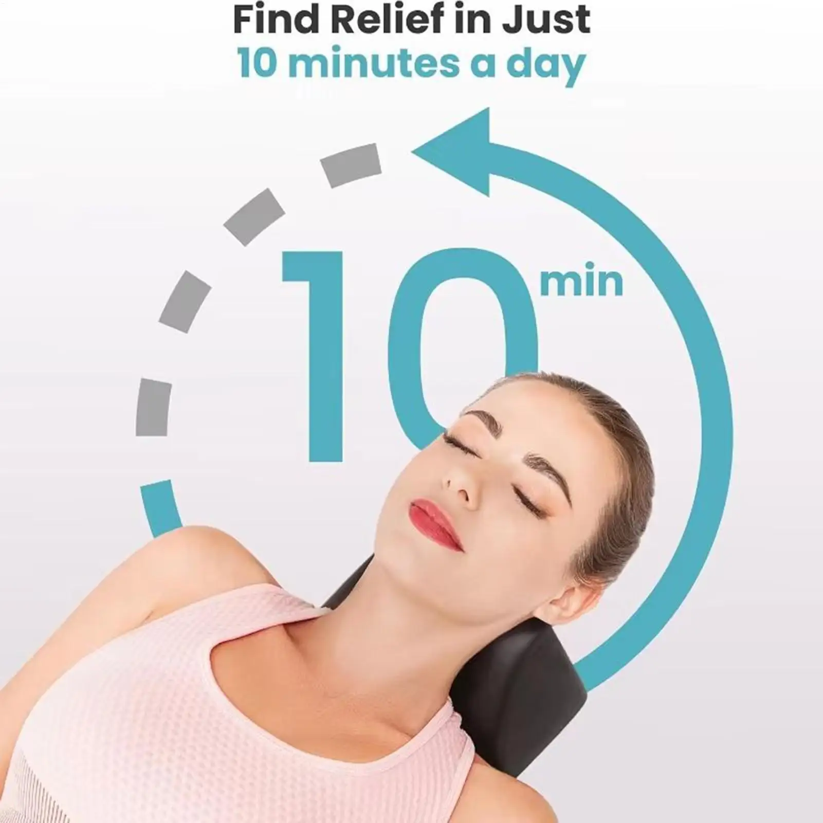 Portable Ergonomic Neck Relaxation Pillow