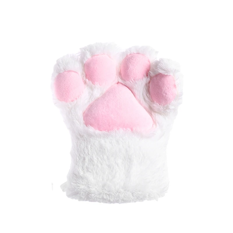 

1Pc Kitten Kitty for Cat Paw Plush Glove Bear Claw Mitten Costume Accessories for Adult Children Cosplay Halloween Dress